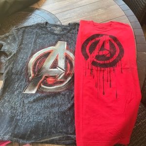 Men’s Avenger’s TShirts (2) Size Large